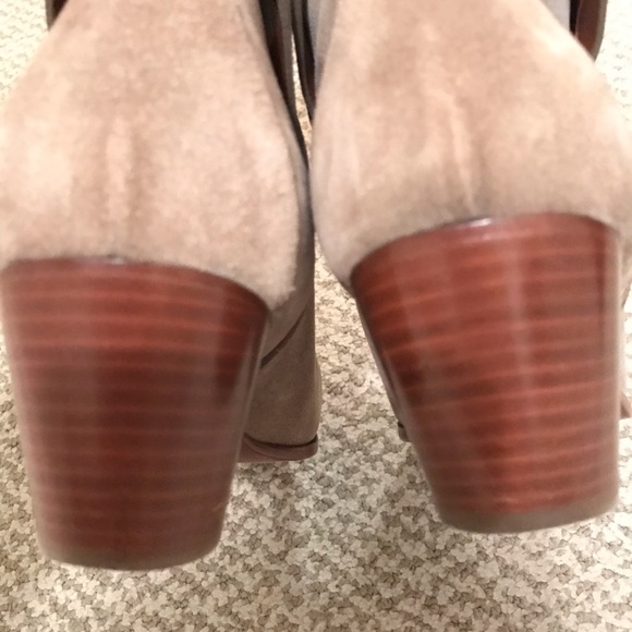 Celine taupe suede ankle boots - Picture 10 of 10